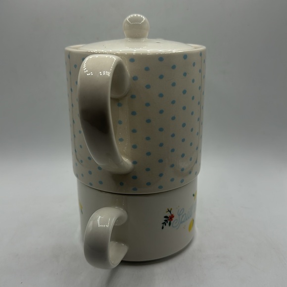 Clay Art Spill the Tea Mug and cup set - Picture 2 of 7